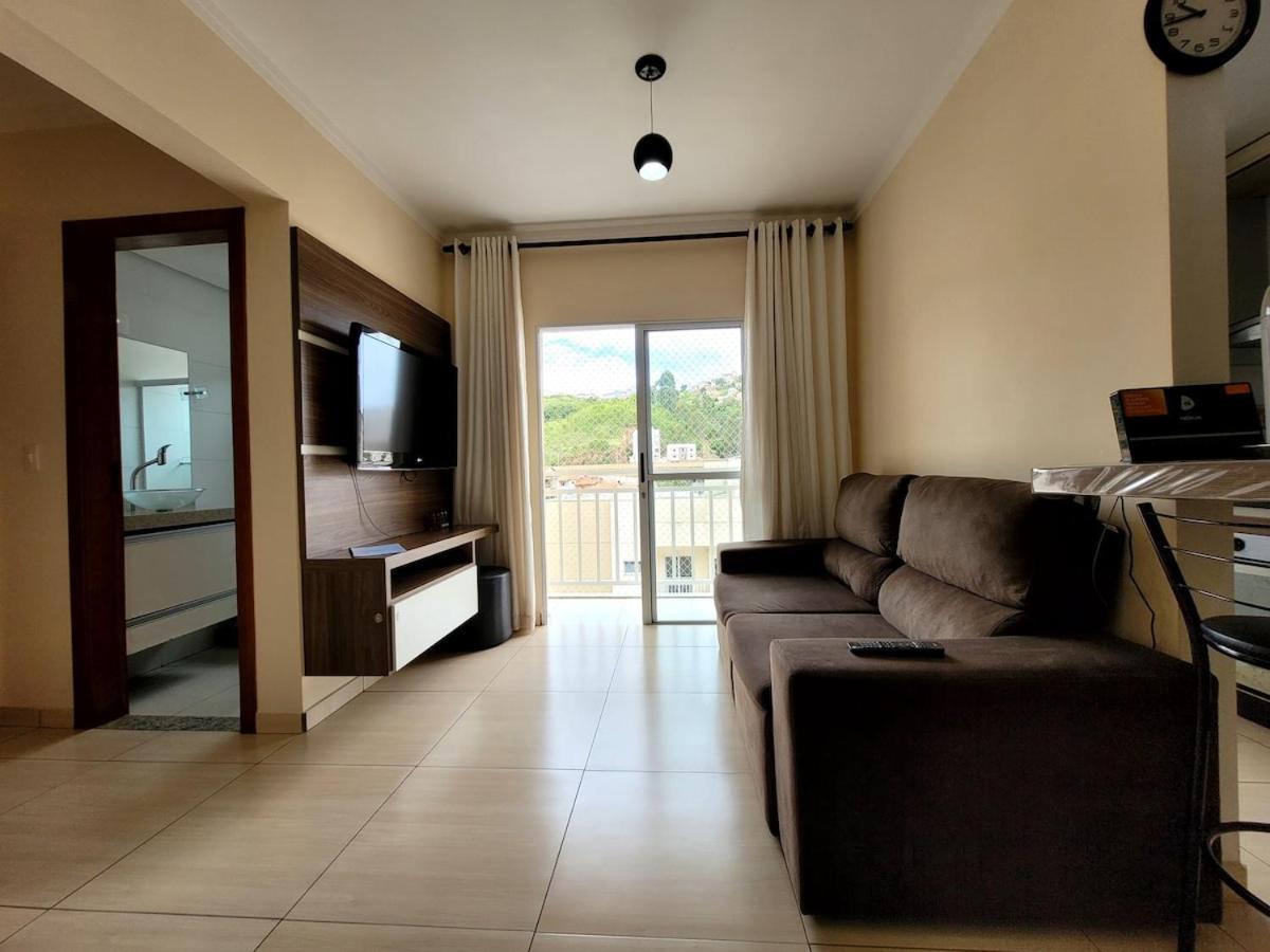 Grande Apt No Centro C/ Cozinha Completa Varanda Poços de Caldas Extérieur photo